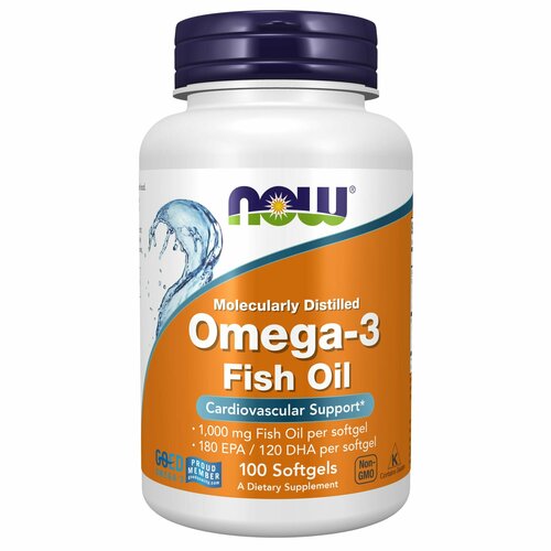 ������ ������ NOW ����� 3 omega-3 1000 �� ������ �������, 100 ������ ����