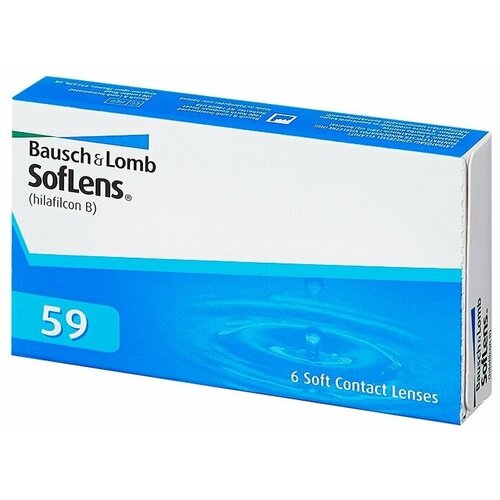 ������ ������ ���������� ����� Bausch & Lomb SofLens 59, 6 ��., R 8,6, D -8,5 ����