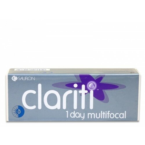 ������ ������ ����������� ���������� ����� CooperVision Clariti 1 day Multifocal, 30 ��., R 8,6, D -3,75, ADD: �������, 1 ��. ����
