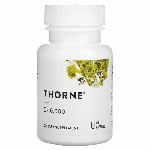 ������ ������ ������� � 3, D-10000, Vitamin D, Thorne Research (60 ������) ����
