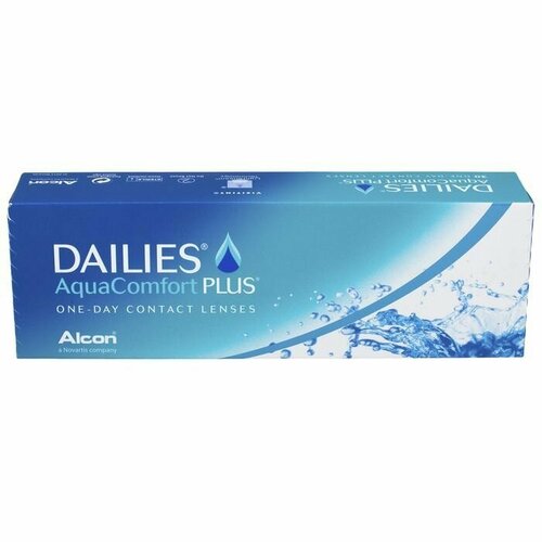 ������ ������ ���������� ����� �� ����� Alcon Dailies AquaComfort PLUS, 30 ��., R 8,7, D -4,75, 1 ��. ����