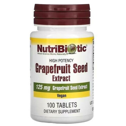 ������ ������ NutriBiotic, �������� ����� ����������, 125 ��, 100 �������� ����