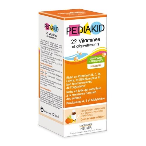 ������ ������ PEDIAKID 22 Vitamins and Oligo-elements ��., 125 ��, 150 �, �������� ����