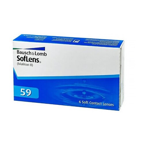 ������ ������ ���������� ����� Bausch & Lomb SofLens 59, 6 ��., R 8,6, D -1,75 ����