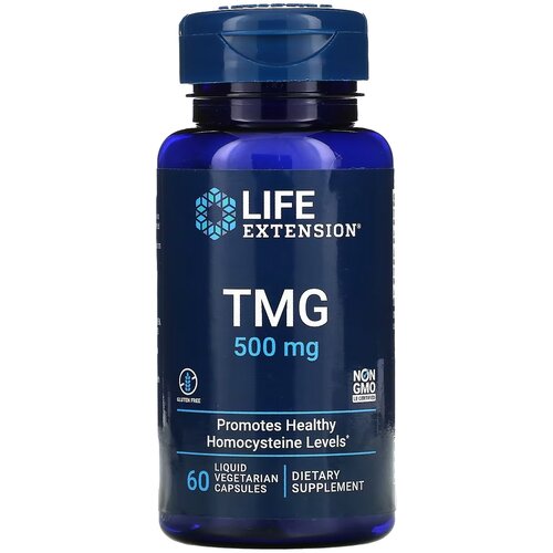������ ������ ������� Life Extension TMG, 100 �, 100 ��, 500 ��, 60 ��. ����