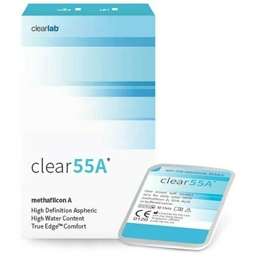������ ������ ���������� ����� Clearlab Clear 55A, 6 ��., R 8,7, D +0,75 ����