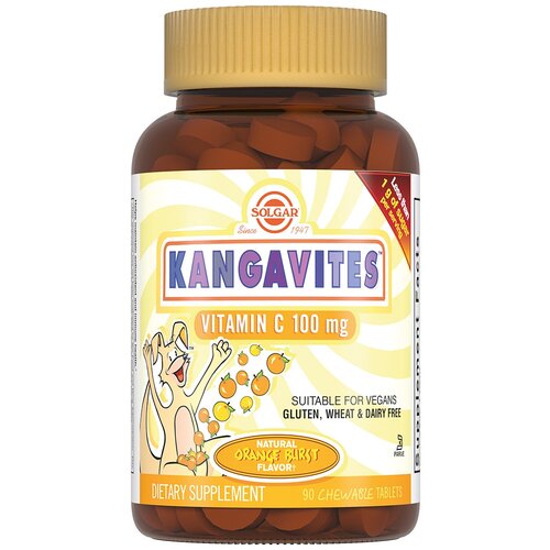 ������ ������ Solgar Kangavites Vitamin C ���., 100 �, 90 ��., �������� ����