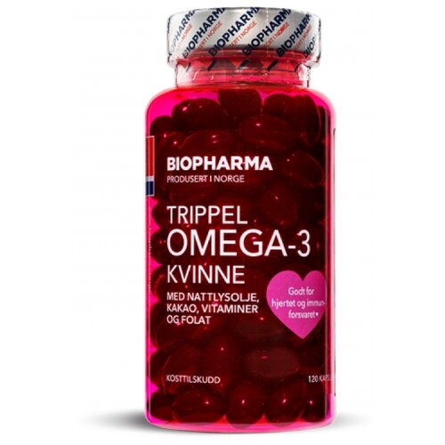������ ������ Biopharma Trippel Omega-3 Kvinne ����., 155 �, 120 ��., ������� ����