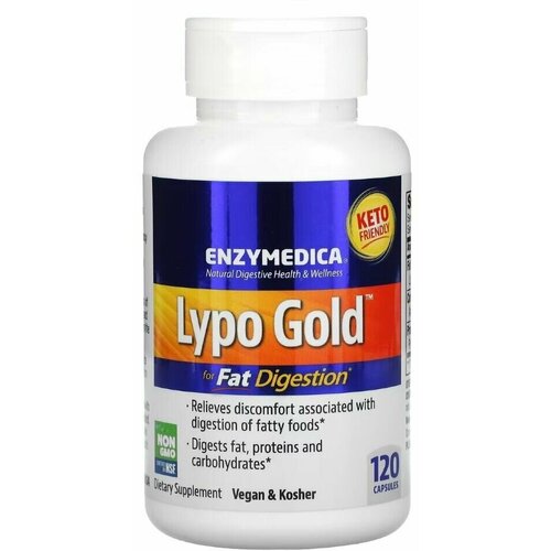 ������ ������ Enzymedica Lypo Gold 120 caps/ ����������� ���� ���� 120 ������ ����