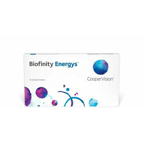 ������ ������ ���������� ����� CooperVision Biofinity Energys, 3 ��., R 8,6, D -2, ����������, 1 ��. ����