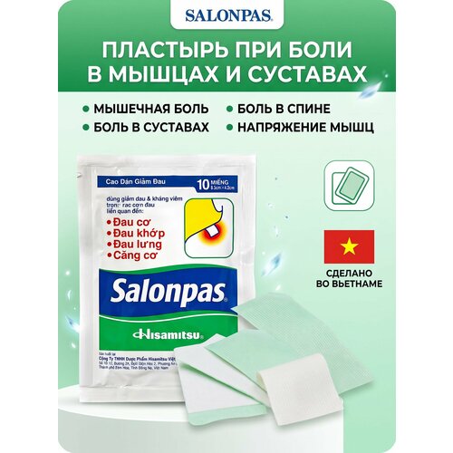 ������ ������ SALONPAS �������� (��������) Hisamitsu, 10 ��, ������� ����