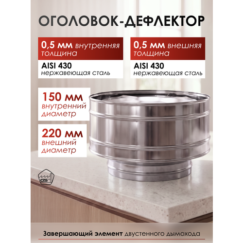 ������ ������ ��������-��������� 150�220, ����������� ����� AISI 430/430, 0,5��/0,5��, (�) ����