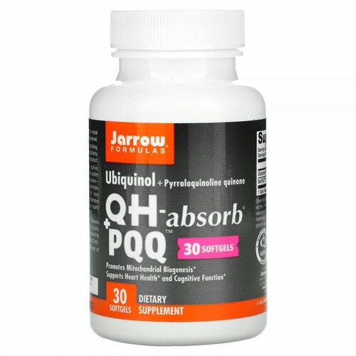 ������ ������ Jarrow Formulas Ubiquinol, QH-Absorb + PQQ 30 ������ ������ (Jarrow Formulas) ����