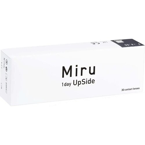 ������ ������ ����������� ���������� ����� Menicon Miru 1day Upside, 30 ��., R 8,4, D -5,75, 1 ��. ����
