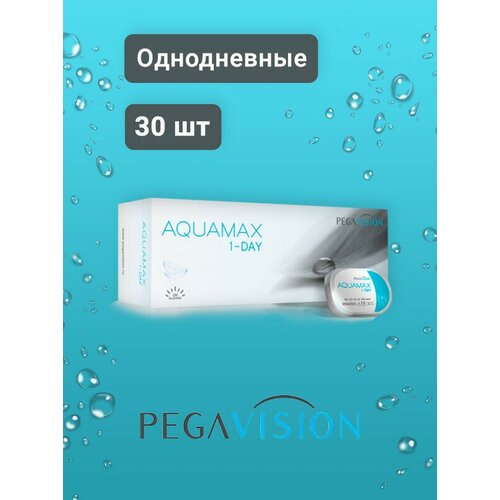 ������ ������ ����������� ���������� ����� Pegavision Aquamax 1-Day, 30 ��., R 8,6, D -0,75, 1 ��. ����