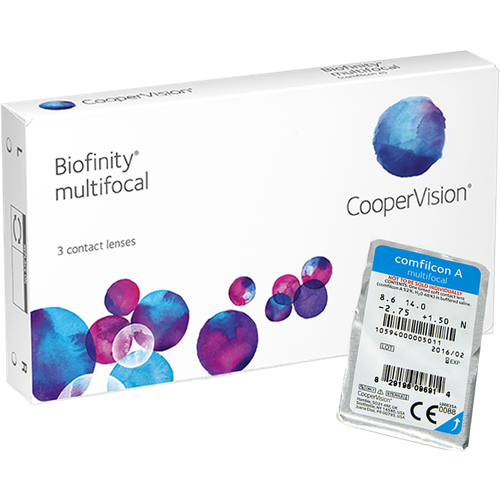 ������ ������ ���������� ����� �� ����� CooperVision Biofinity Multifocal, 3 ��., R 8,6, D -2,75, 1 ��. ����