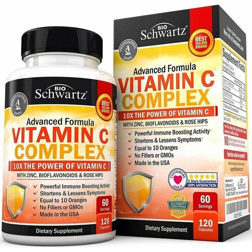 ������ ������ �������� � ��������� � Vitamin C complex Bio Schwartz 120 ������ ����