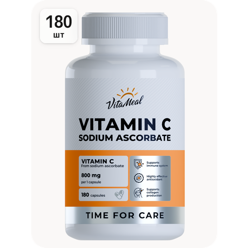 ������ ������ ������� � �������� ������ 800 �� Vitamin C Sodium ascorbate, 180 ������ ����