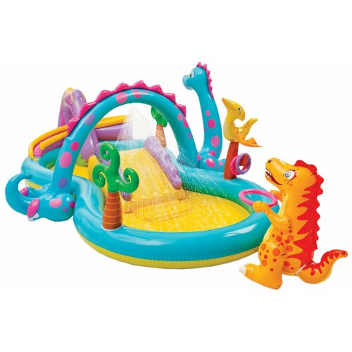 ������ ������ ������� ����� � ��������� Intex Dinoland Play Center 57135, 229�112 ��, 302�229 �� ����
