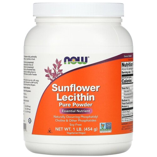 ������ ������ ������� NOW Sunflower Lecithin, 454 �, 454 �� ����