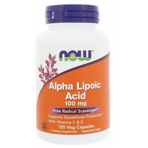 ������ ������ ������� NOW Alpha Lipoic Acid with Vitamins C and E, 160 �, 100 ��, 120 ��. ����