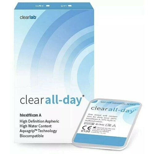 ������ ������ ���������� ����� Clearlab Clear All-day, 6 ��., R 8,6, D -2, 1 ��. ����