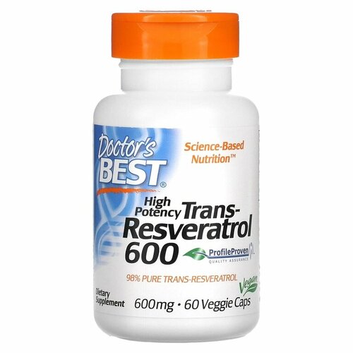 ������ ������ ������� Doctor's Best High Potency Trans-Resveratrol 600 ��, 70 �, 60 ��. ����
