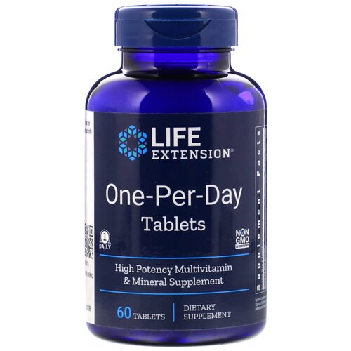 ������ ������ ������� Life Extension One-Per-Day Multivitamin, 300 ��, 60 ��. ����