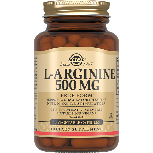 ������ ������ Solgar L-Arginine ����., 500 ��, 100 �, 50 ��. ����