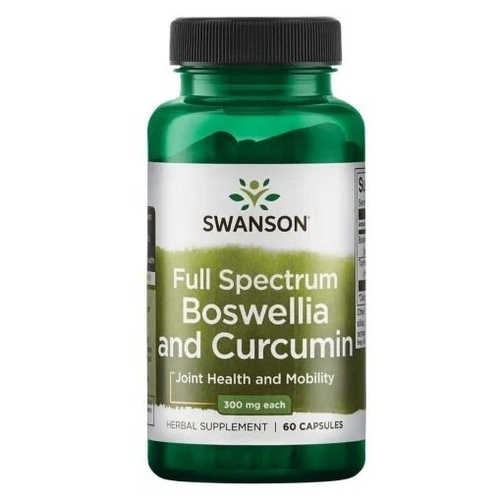 ������ ������ ������� SWANSON Full spectrum Boswellia & Curcumin, 80 �, 300 ��, 60 ��. ����