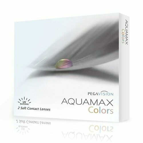 ������ ������ ���������� ����� Pegavision Aquamax Colors, 2 ��., R 8,6, D -2, topaz, 1 ��. ����