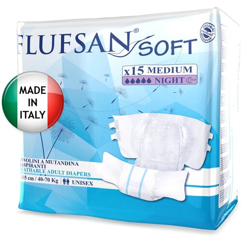 ������ ������ Flufsan Soft Supernight / ������� ���� ��������� - ���������� ��� ��������, M, 15 ��. ����