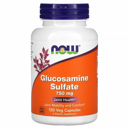 ������ ������ ���������� 750 �� NOW Foods Glucosamine 750 mg, 120 ��������� ������ ����
