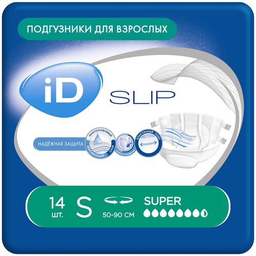 ������ ������ ���������� ��� �������� iD Slip Super, S, 7.5 ������, 50-90 ��, 1 ��. �� 14 ��. ����