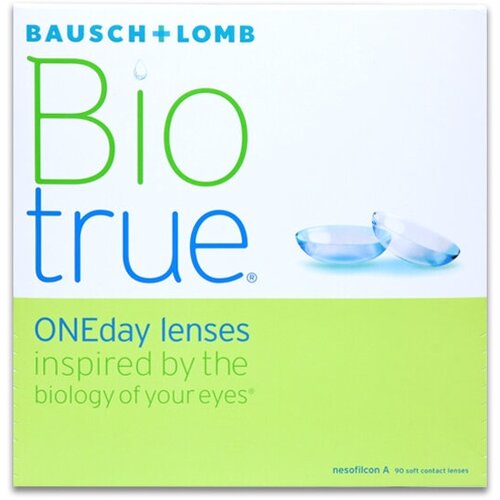 ������ ������ ���������� ����� Bausch & Lomb Biotrue ONEday, 90 ��., R 8,6, D +6, 1 ��. ����