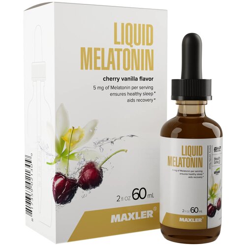 ������ ������ MAXLER Melatonin Liquid �-� �/��.������. ��., 60 ��, 140 �, �����-������ ����