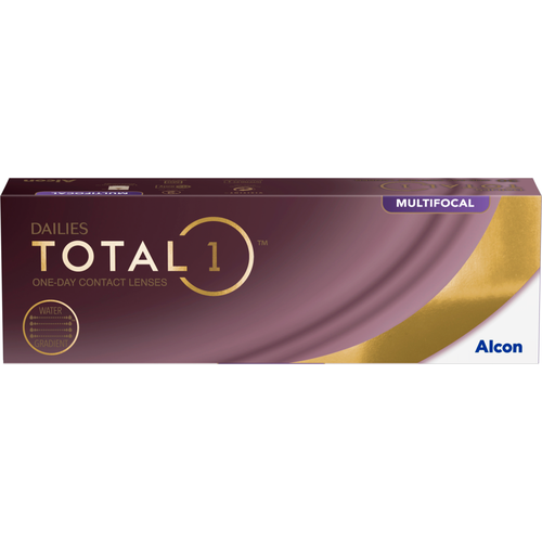 ������ ������ ����������� ���������� ����� Alcon Dailies Total1 Multifocal, 30 ��., R 8,5, D -5,75, ADD: �������, 1 ��. ����