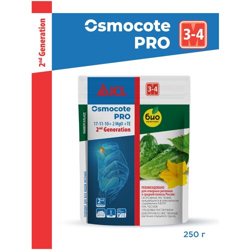 ������ ������ Osmocote ��������� ������� / PRO / ���, 3-4 ���, �����, 250 �� ����