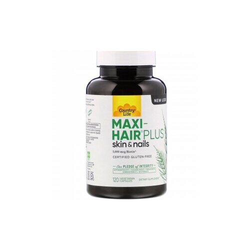 ������ ������ Maxi Hair Plus 5,000 mcg Biotin 120 �������������� ������ ����