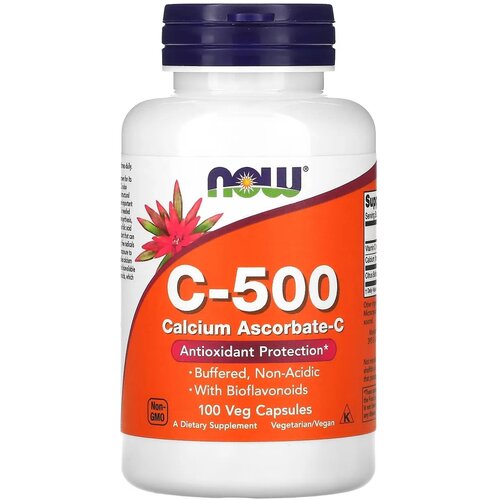 ������ ������ ������� NOW C-500 Calcium Ascorbate-� ���., 100 �, 100 ��. ����