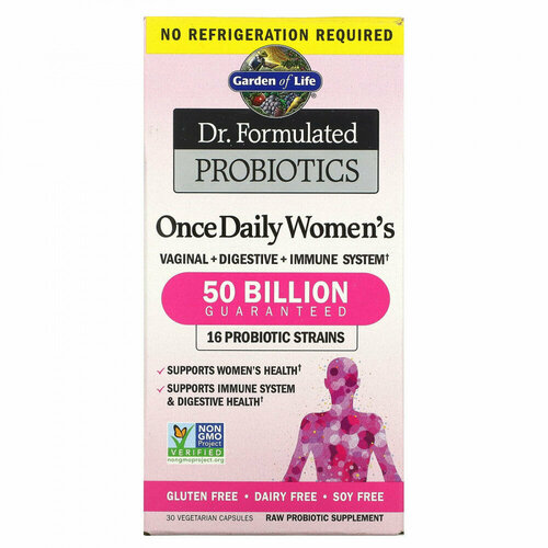 ������ ������ Garden of Life, ������������� �������� ����������, ���������� �������� Once Daily Women's, 30 �������������� ������ ����