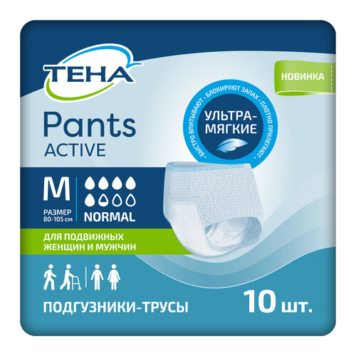 ������ ������ ����� ����������� ���� Pants Active Normal, M, 5.5 ������, 80-105 ��, 10 ��. ����