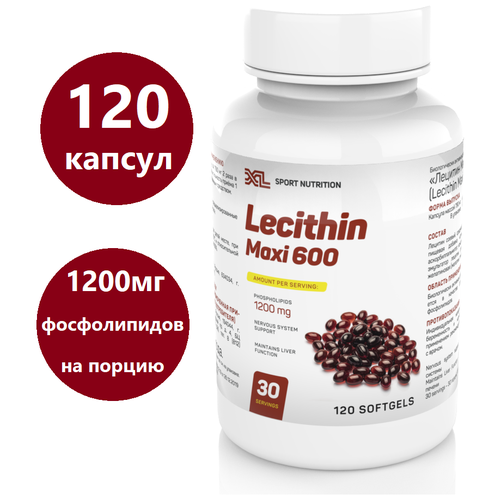 ������ ������ ������ ������� XL Lecithin Maxi, 120 ������, ����������� ������������� ����
