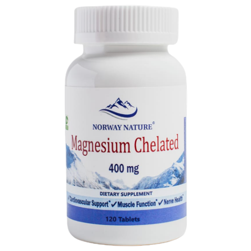 ������ ������ �������� Norway Nature Magnesium Chelated, 400 ��, 120 ��. ����