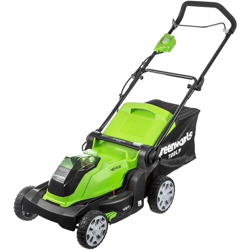 ������ ������ �������������� ������������� Greenworks G40LM41 (��� ��� � ��), 4����, ��� ���, 41 ��, �������/������ ����