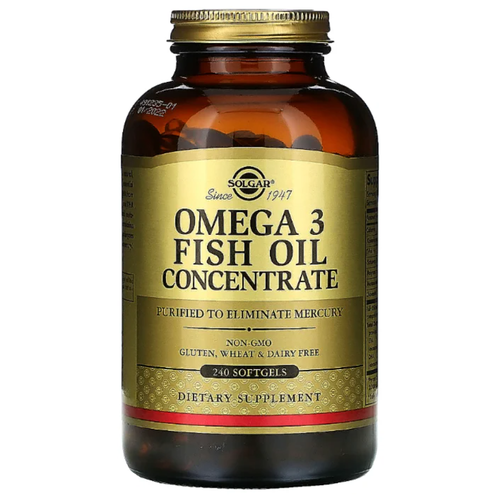 ������ ������ Solgar Omega-3 Fish Oil Concentrate ����., 250 ��, 1.425 �, 240 ��. ����