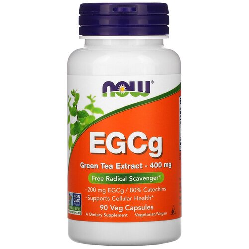������ ������ ������� NOW EGCg Green Tea Extract, 110 �, 400 ��, 90 ��. ����