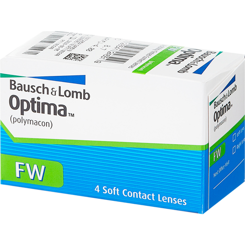 ������ ������ ���������� ����� Bausch & Lomb Optima FW, 4 ��., R 8,4, D -7 ����