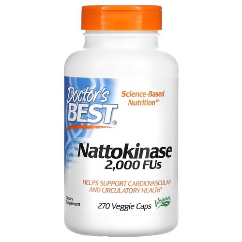 ������ ������ ������� Doctor's Best Nattokinase ���., 160 �, 2000 FUs , 270 ��. ����