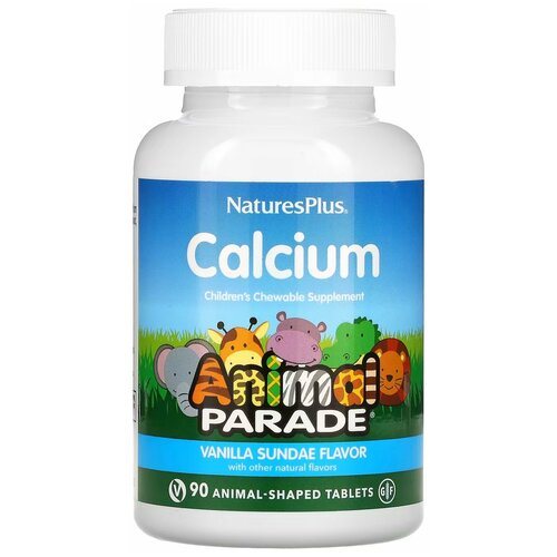 ������ ������ Nature's Plus Animal Parade Calcium Chewable, 90 ���. ����